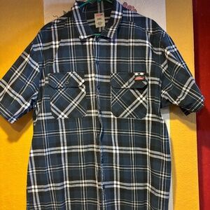 Dickies Button up work shirt Mens Size 2xl